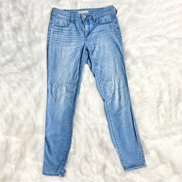 Abercrombie & Fitch Super Stretch Jean Leggings Light Wash Jeggings Size 2S - Picture 2 of 6